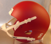 Matte Cardinal Schutt XP Mini Football Helmet Shell